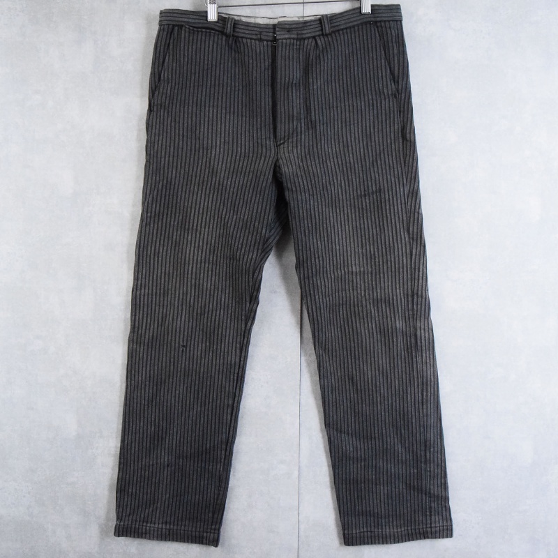 40s 40年代 50s 50年代 ユーロ ワーク ストライプ │ヴィテージ古着屋