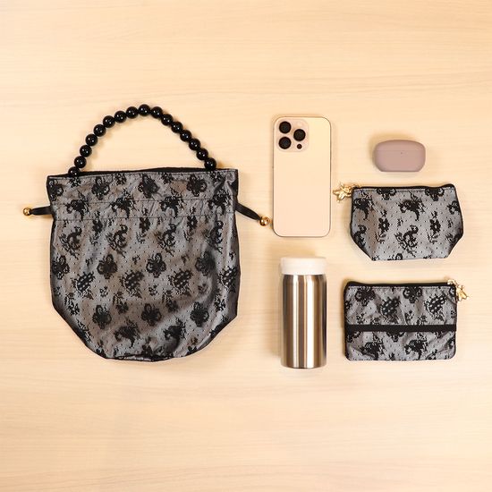 フェイラー?ハイジ柄 ミニトートバッグ ハイジ バッグインミニトート