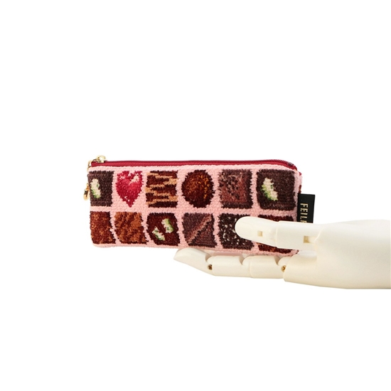 コフレドゥショコラ ペンケース FDC-257058（WEB限定）(ペールピンク