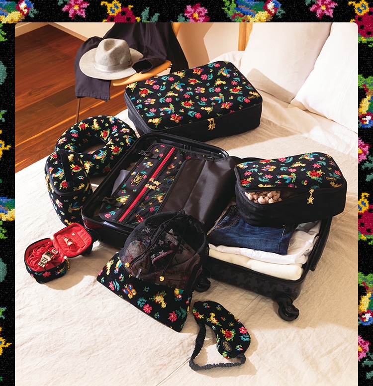 ✿プレゼント包装✿FEILERフェイラーハイジ柄ガーメントケースM・L2点