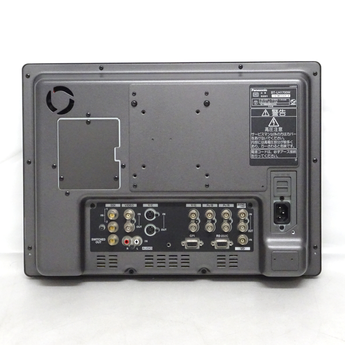 Panasonic BT-LH1700W 放送業務用モニター 電源ケーブル付き Panasonic