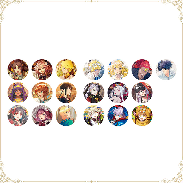 オベロン 缶バッジ 霊基缶 FGOフェス 2025 FGO オベロン 缶バッジ 霊基