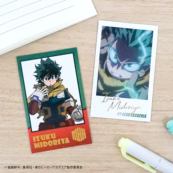 ヒロアカ 緑谷出久 HEROES NAP フォトカード 僕のヒーローアカデミア