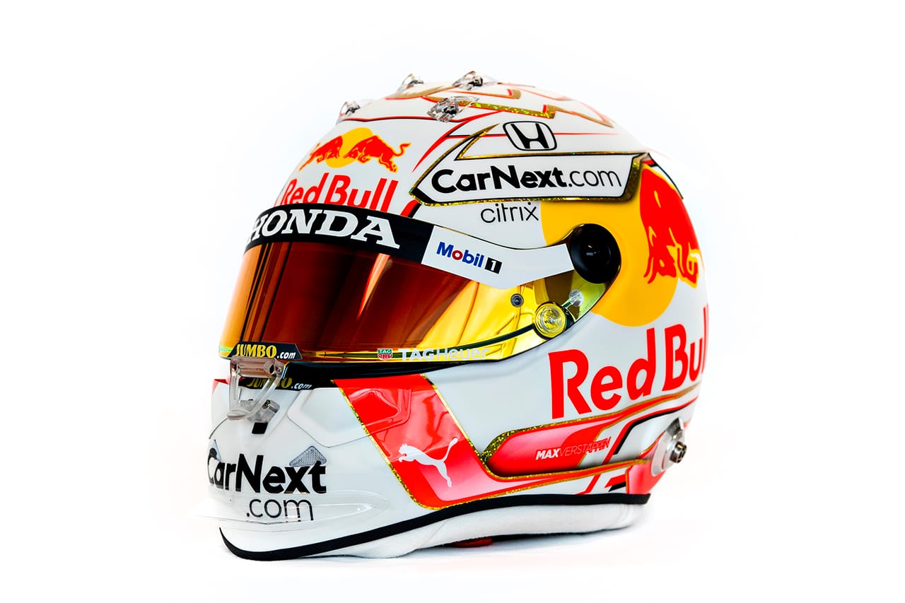 マックス・フェルスタッペン 2021年 F1ヘルメット （レッドブル