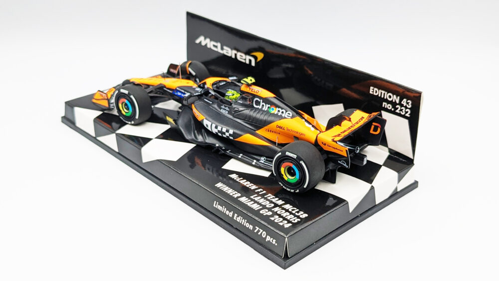 マクラーレン MCL38 L.ノリス マイアミGP | F1ミニカーあれこれ