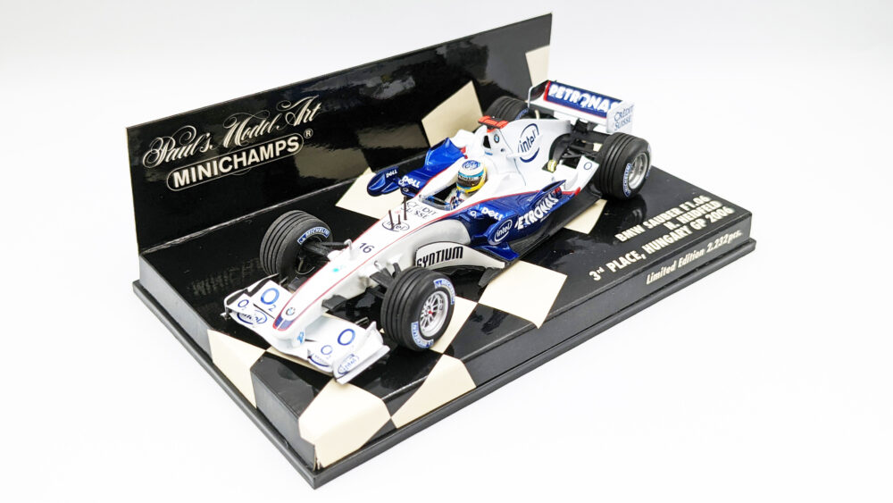 BMWザウバー F1.06 N.ハイドフェルド ハンガリーGP | F1ミニカーあれこれ