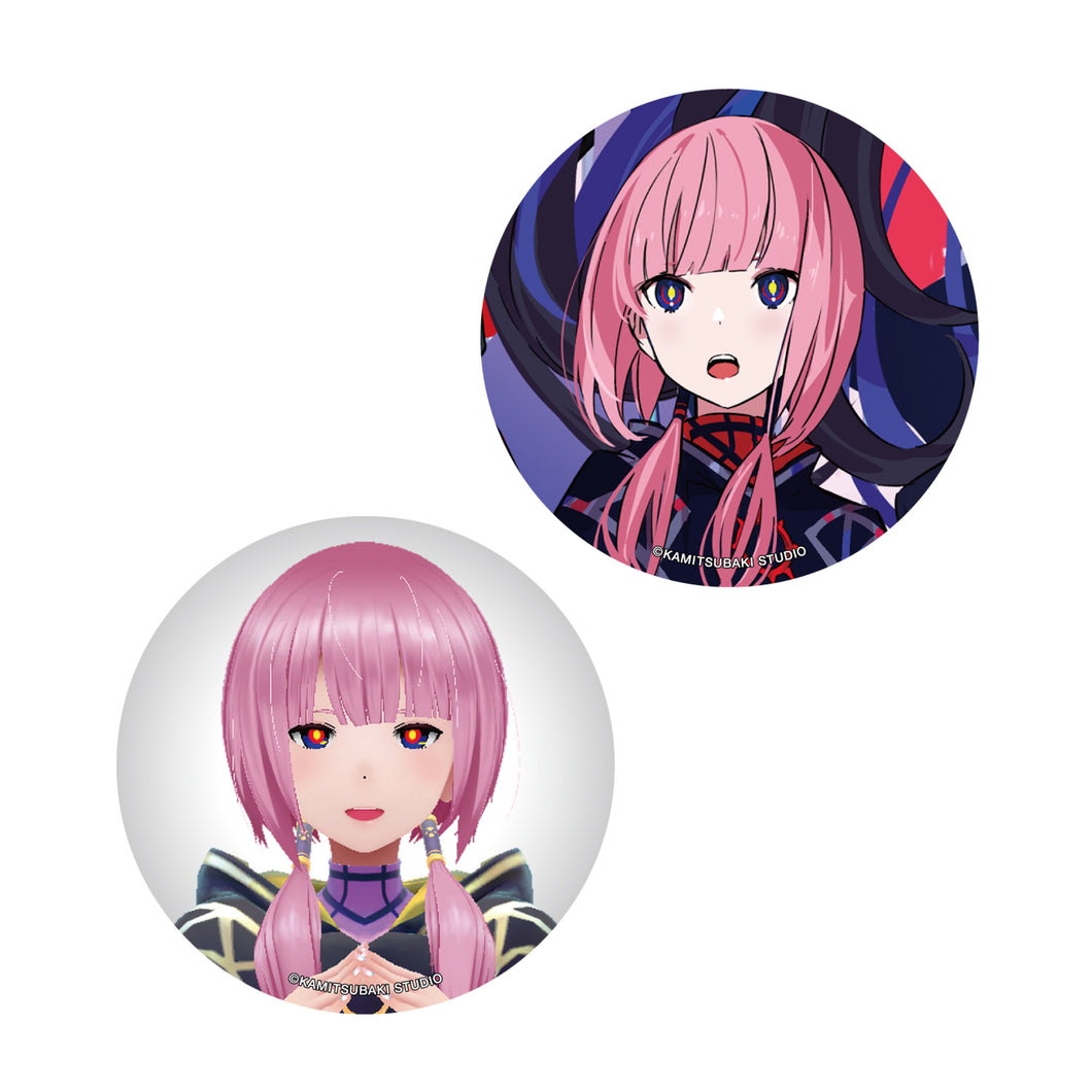 神椿 明透 缶バッジ ステッカー まとめ 日*9様 神椿 明透ランダム缶