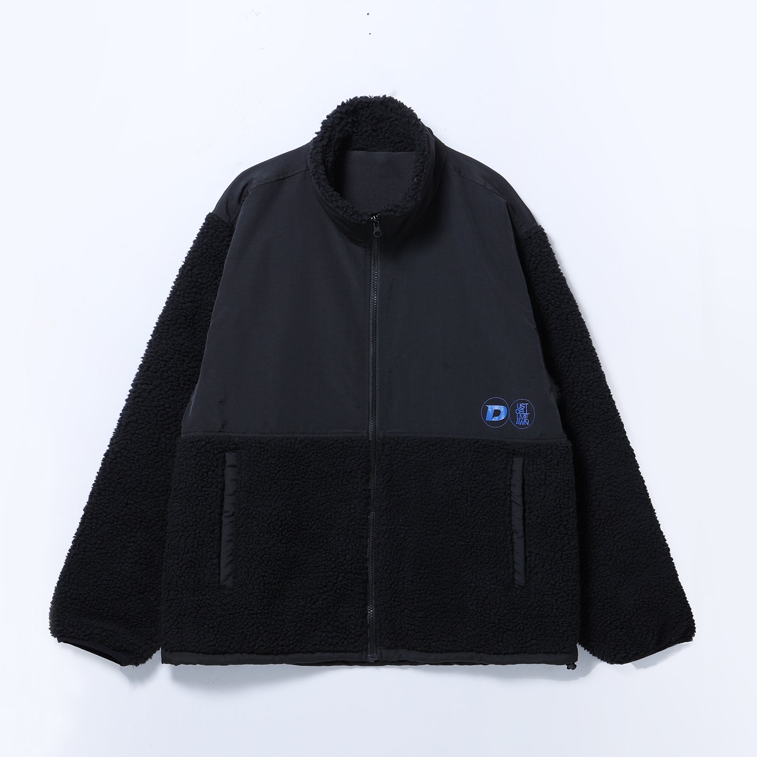 DUSTCELL】「DAWN」ボアジャケット／BLACK／DUSTCELL LIVE 2023「DAWN