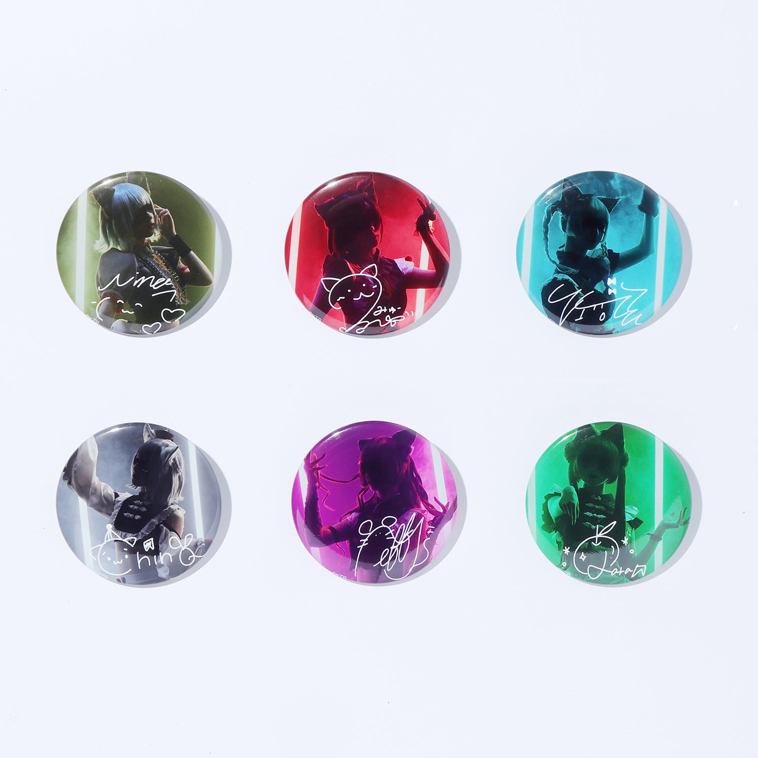 VALIS】ランダム缶バッジ／VALIS 3rd ALBUM「再現ガールフレンド