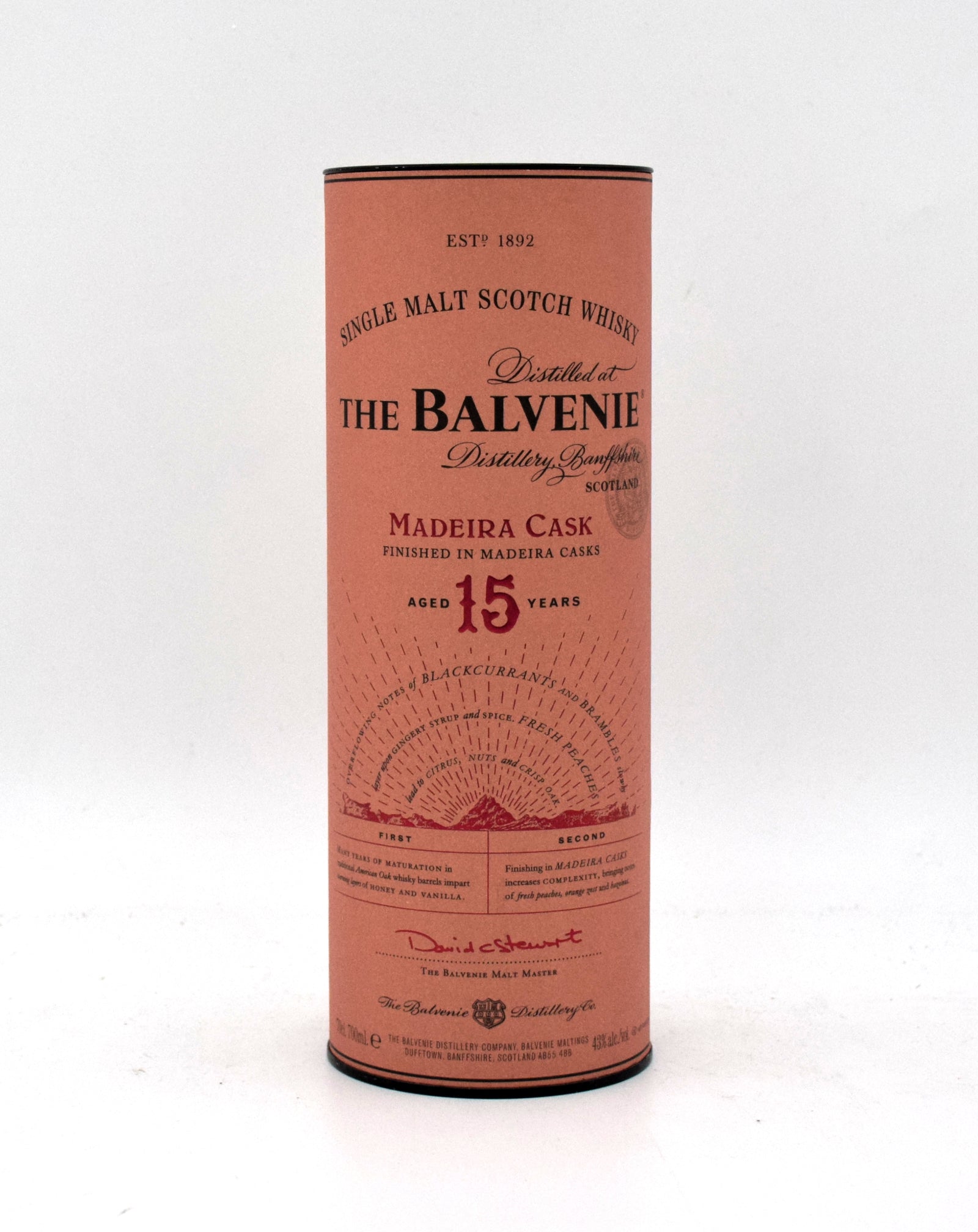 Balvenie Madeira Cask 15 Year Old Single Malt Scotch Whisky