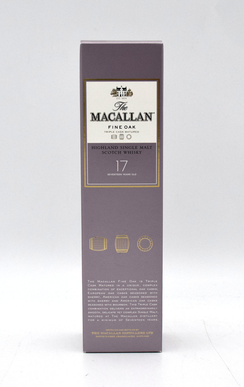 Macallan Fine Oak 17 Year Single Malt Scotch – FineLiquors