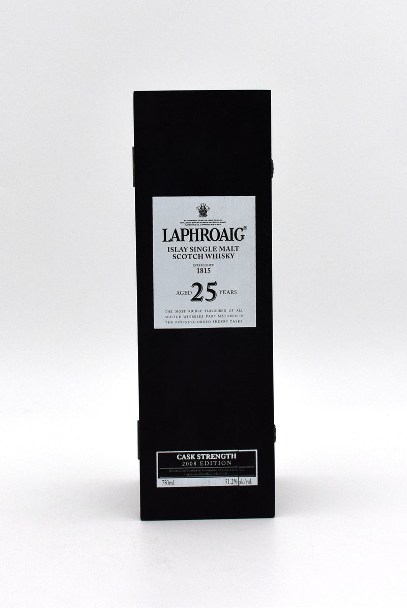 Laphroaig 25 Year Cask Strength Single Malt Scotch (2008 Vintage