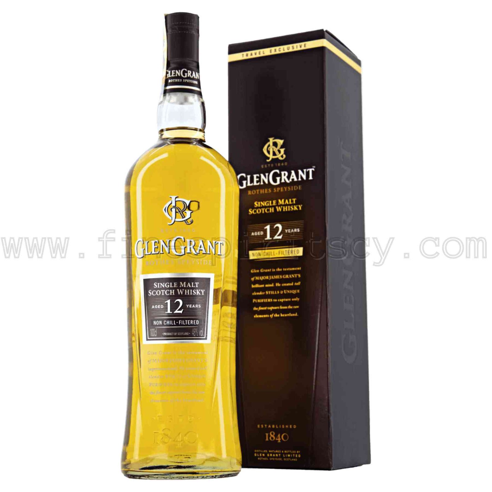 Glen Grant 12 Year Old Travel Exclusive 1000ml 48%