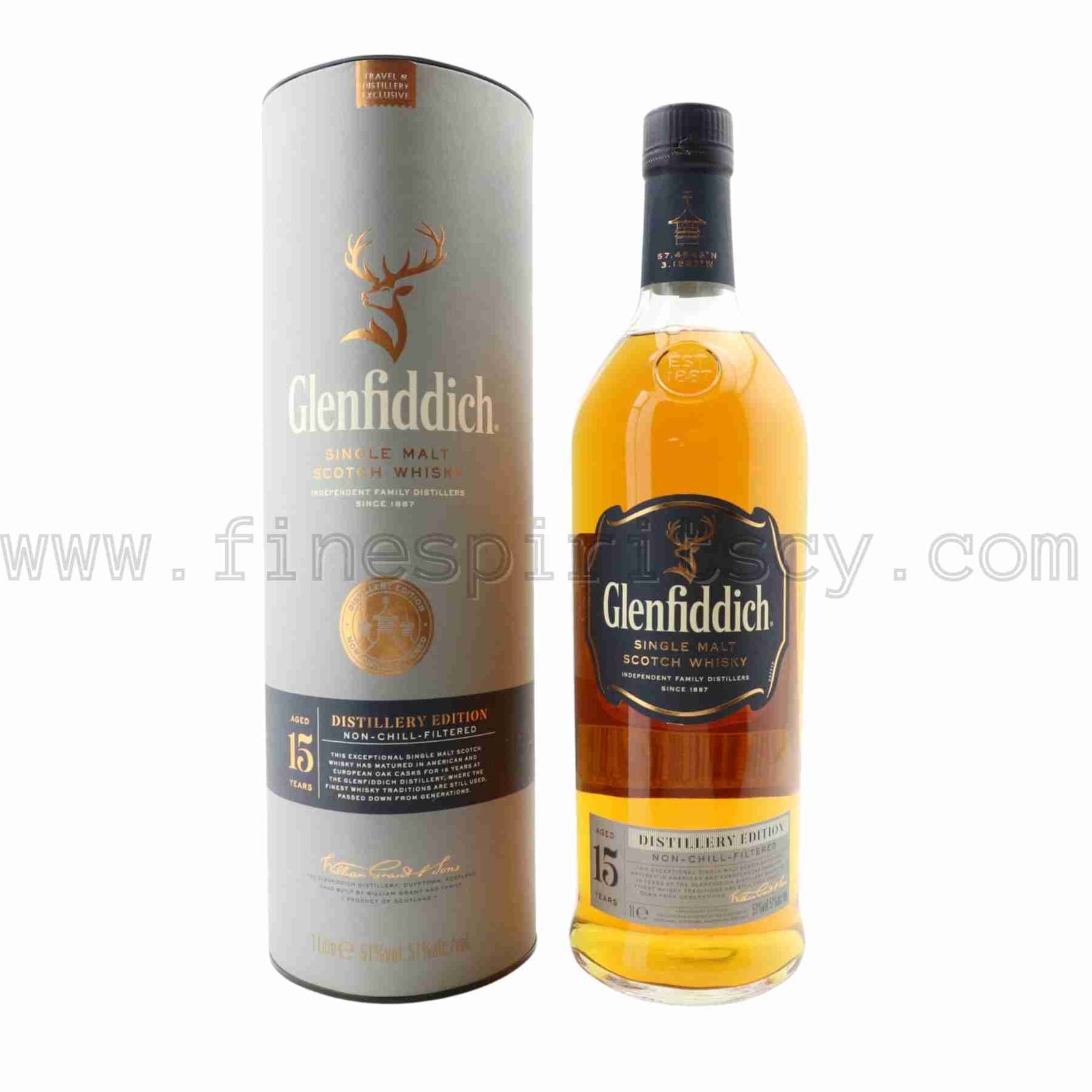 Glenfiddich 15 Year Old Distillery Edition 1000ml 51%