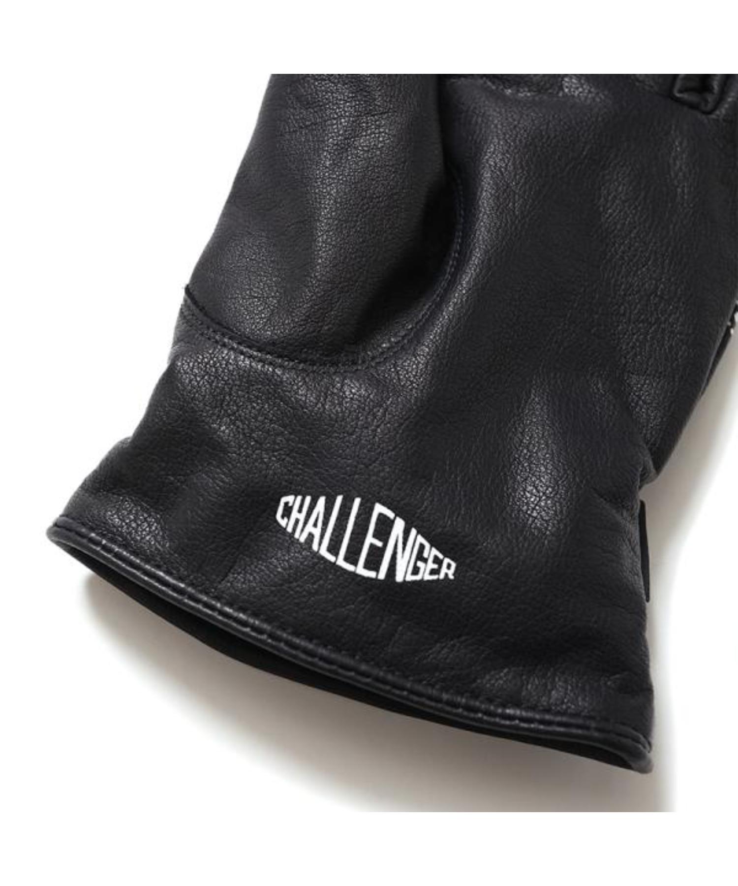土日限値下 CHALLENGER BANDANA LEATHER GLOVE M CHALLENGER/BANDANA