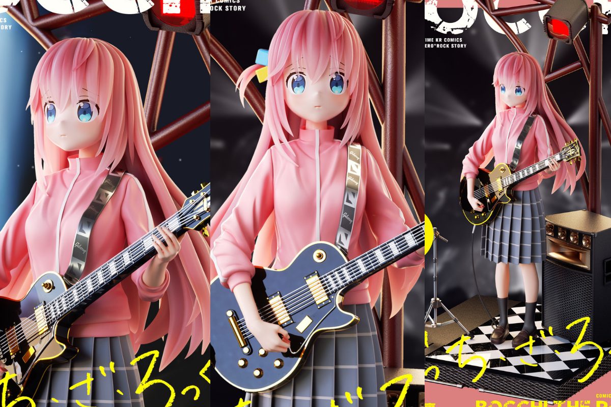 ぽっち・ざ・ろっく 後藤ひとり ガレージキット スタチュー フィギュア