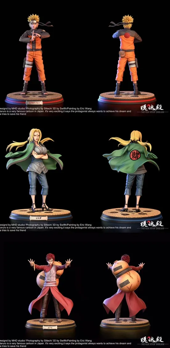 Jinchūriki Series 001 - Naruto Resin Statue - MHD Studios