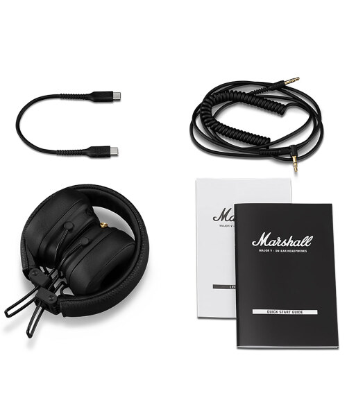Marshall ワイヤレスヘッドホン Major5 ブラックの通販 | BRUNO online