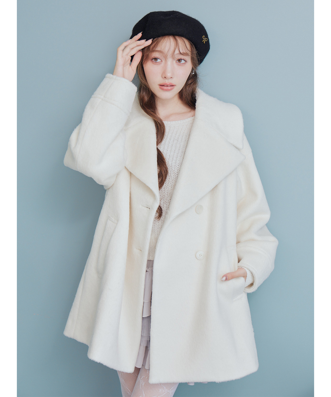 シャギーミドルコート｜PETAL ONLINE（ペタルオンライン）