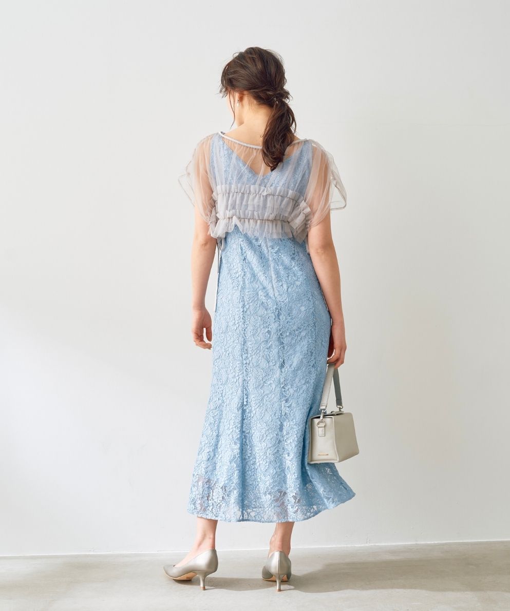 チュールボレロ+レースワンピースセット｜Stola.（ストラ）公式通販サイト