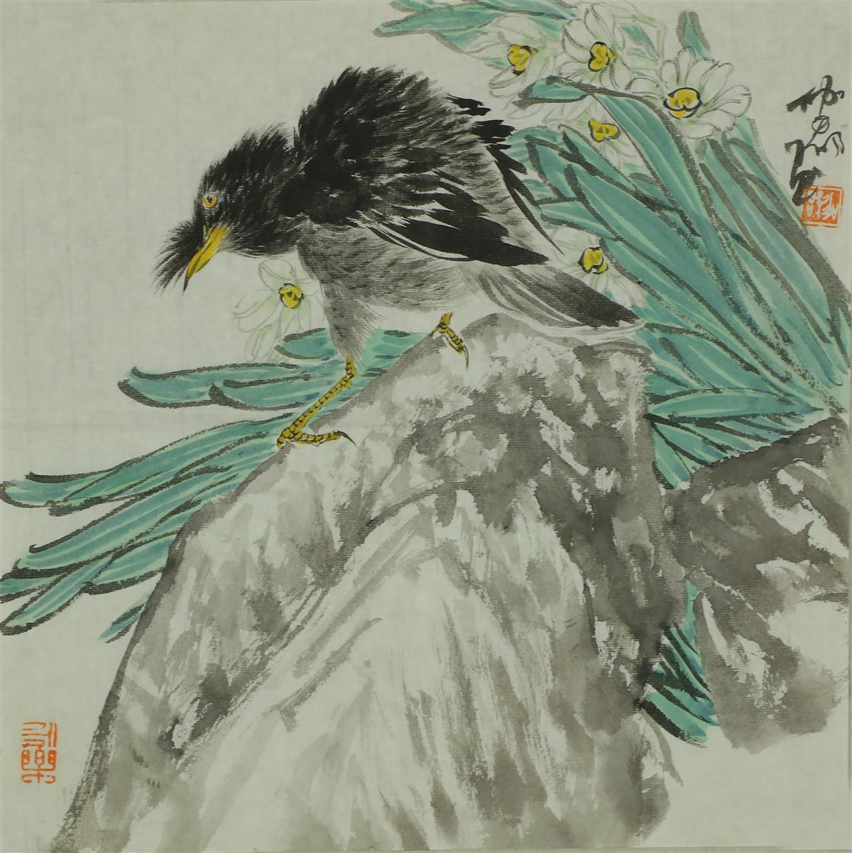 激貴重！風景画 田崎恵之 早春 有明海 新日洋会委員 油彩 真作保証