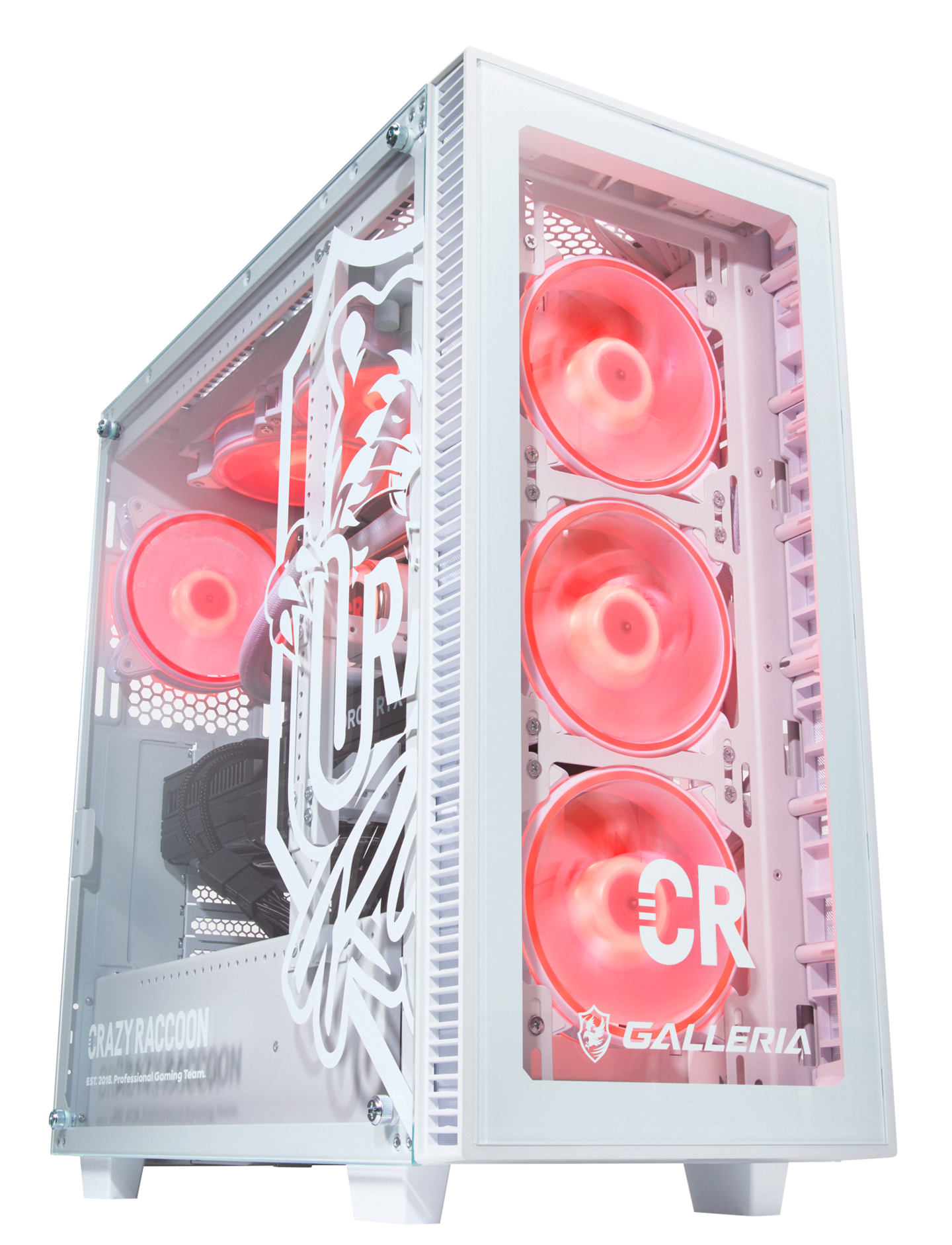 GALLERIA】『Crazy Raccoon コラボモデル』がホワイトカラーに