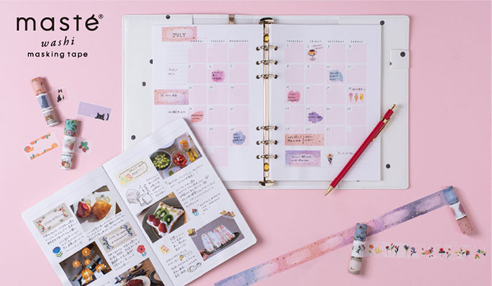 貼るだけ”で、手帳やノートのカスタマイズが手軽に楽しめる！ ミシン目