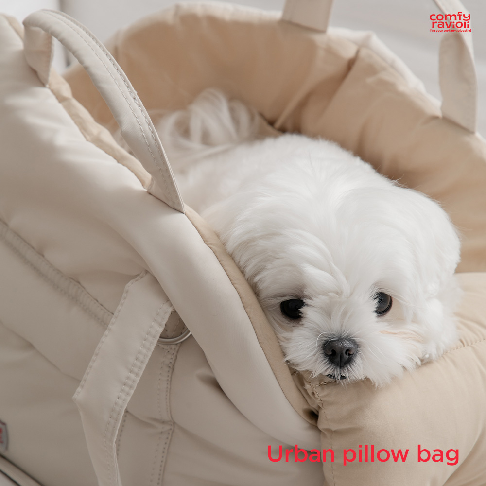 コンフィーラビオリ アーバンピロウバッグ | ペット用の食品・用品・衣類