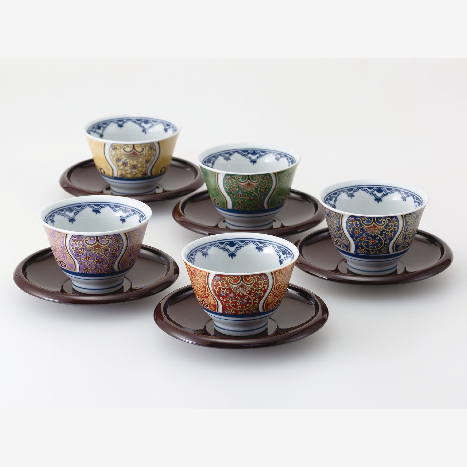 Price Gift｜献上古伊万里 茶托付仙茶揃｜西海陶器 | SAIKAI B-SHOP