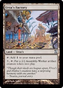 ウルザの工廠/Urza's Factory》[TSP] 土地U | 日本最大級 MTG通販