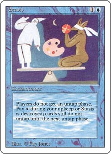 MTG アンリミ版 停滞/Stasis》[2ED] 英語 en MTG アンリミ版 停滞