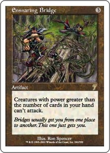罠の橋/Ensnaring Bridge》[7ED] 茶R | 日本最大級 MTG通販サイト