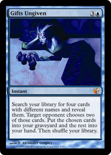 Foil】《けちな贈り物/Gifts Ungiven》[CHK] 青R | 日本最大級 MTG通販