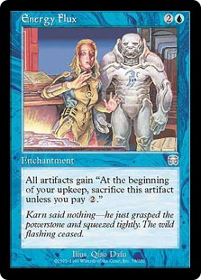 魔力流出/Energy Flux》[MMQ] 青U | 日本最大級 MTG通販サイト「晴れる屋」