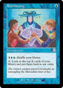 占い/Soothsaying》[MMQ] 青U | 日本最大級 MTG通販サイト「晴れる屋」