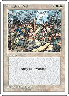 白*子様 神の怒り 第7版 英語foil MTG Foil】《神の怒り/Wrath of God