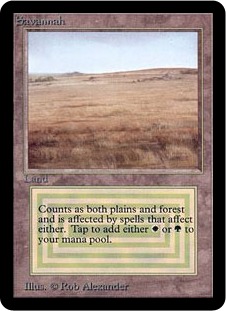 MTG】Savannah 3ED 英語版 デュアルランド MTG Savannah 3ED 英語版