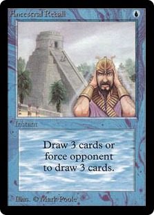 委託商品】《Ancestral Recall》[2ED] 青 SP+ | 日本最大級 MTG通販
