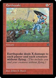 MTG 横揺れの地震 横揺れの地震｜カードギャラリー｜マジック：ザ