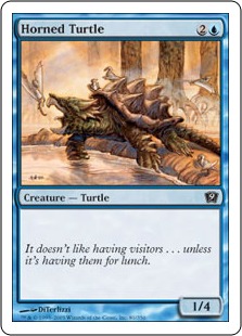 角海亀/Horned Turtle》[9ED] 青C | 日本最大級 MTG通販サイト「晴れる屋」