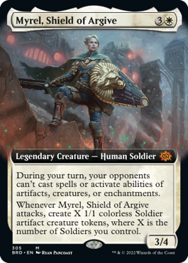 Foil】◇Prerelease◇《Myrel, Shield of Argive》[BRO] | hareruya