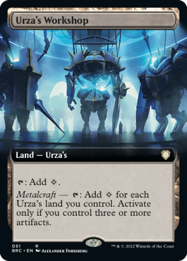 028)《ウルザの作業場/Urza's Workshop》[BRC] 土地R | 日本最大級 MTG