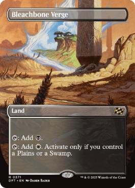 250)《ブリーチボーンの境界/Bleachbone Verge》[DFT] 土地R | 日本