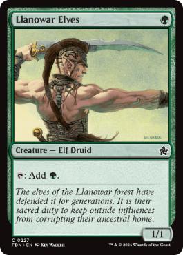 Foil】《ラノワールのエルフ/Llanowar Elves》[DOM] 緑C | 日本最大級