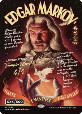 ダブルレインボウ・Foil】(491)□ボーダーレス□《エドガー・マルコフ