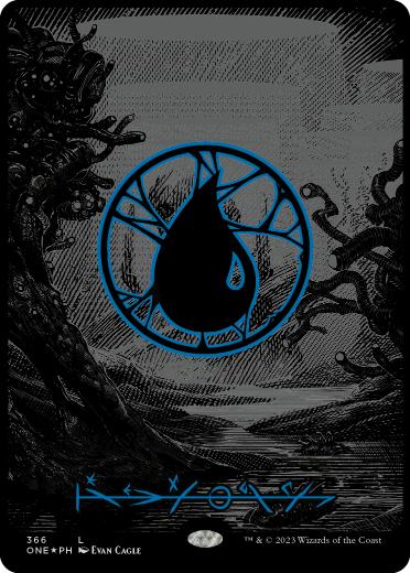 MTG オイルスリック FOIL 基本土地 ファイレクシア語版各4枚ずつ