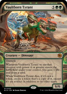 020)《宝物庫生まれの暴君/Vaultborn Tyrant》[BIG] 緑R | 日本最大級