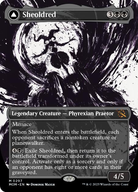 MTG 黙示録、シェオルドレッド ショーケース 2枚 英語 MTG 黙示録