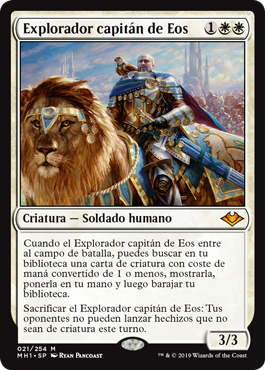 021)《イーオスのレインジャー長/Ranger-Captain of Eos》[MH1] 白R