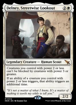 MTG 世慣れた見張り、デルニー 太陽の執事長、インティpws プロモ foil